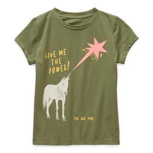 Girls Big Plus 2XL XXL 20.5 Unicorn Tee Shirt